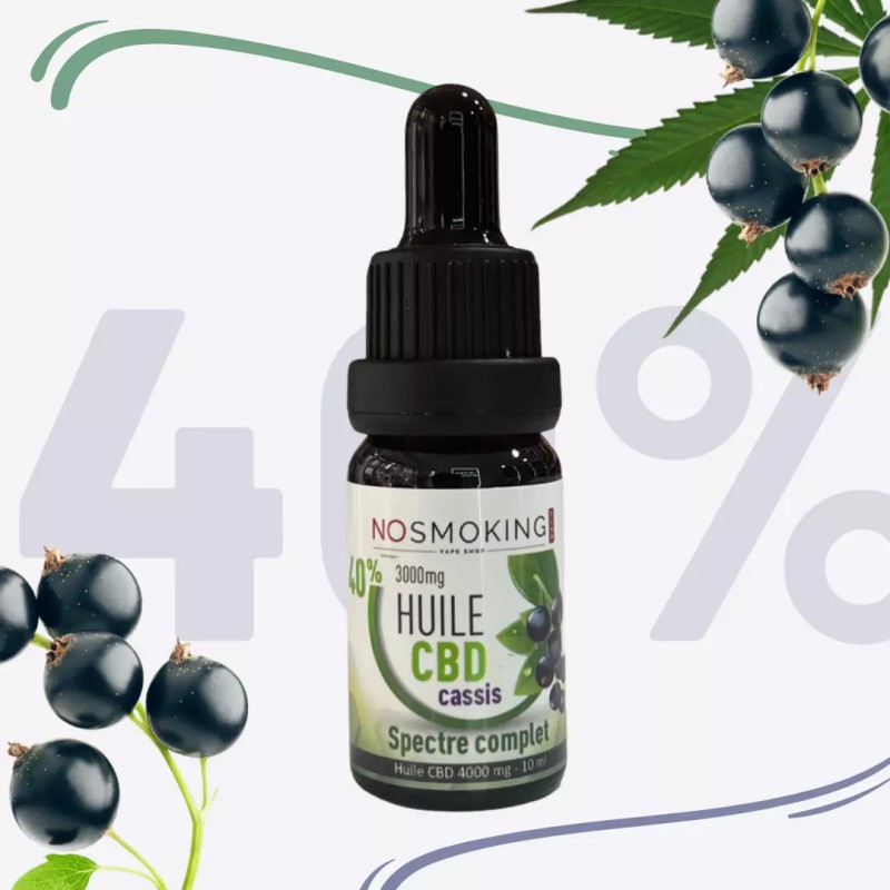 Huile cbd cassis 40%