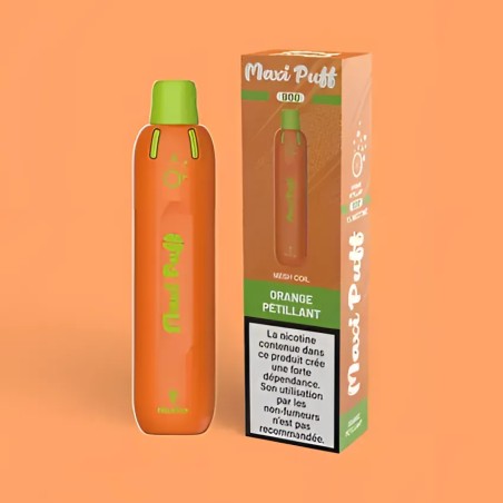orange petillante maxi puff