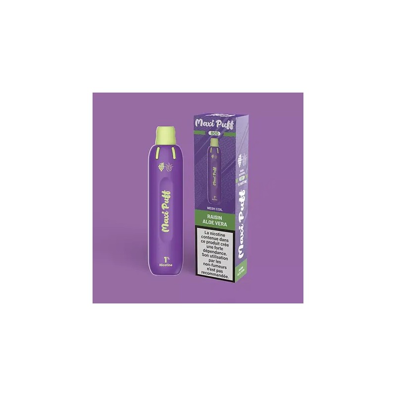 raisin aloe vera maxi puff