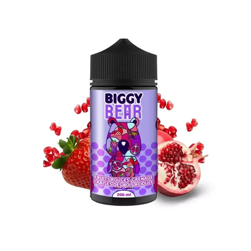 Fruits rouges grenade fraise des bois BIggy Bear