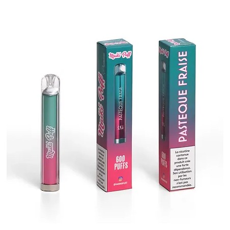 maiki puff pasteque fraise