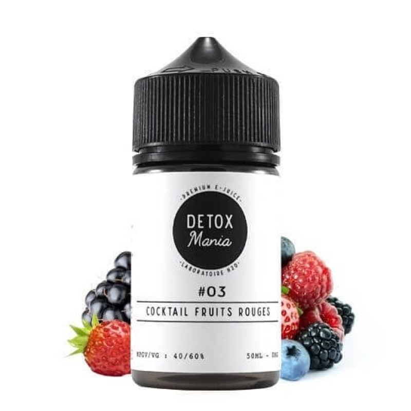 DETOX#03 COCKTAIL FRUITS ROUGES - H2O