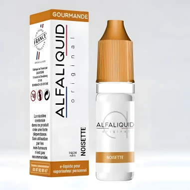 Alfaliquid noisette eliquide gourmand