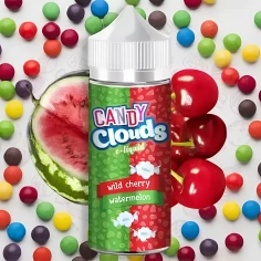 WILD CHERRY WATERMELON 100ML - CANDY CLOUDS