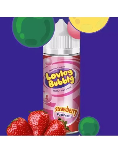 Strawberry bubblegum eliquide 100ml
