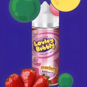 Strawberry bubblegum eliquide 100ml