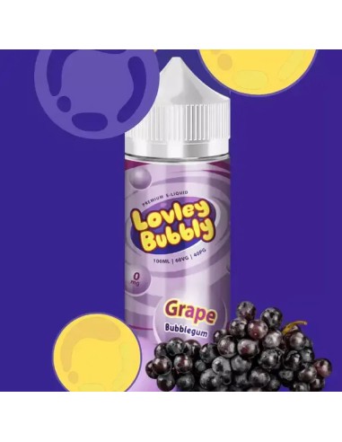 Grape bubblegum eliquide 100ml