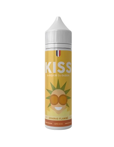 kiss ananas flambe bobble eliquide fruite eliquide 50ml