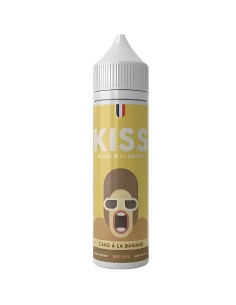 Kiss 50ML - Cake Banane Bobble eliquide 50ml eliquide gourmand