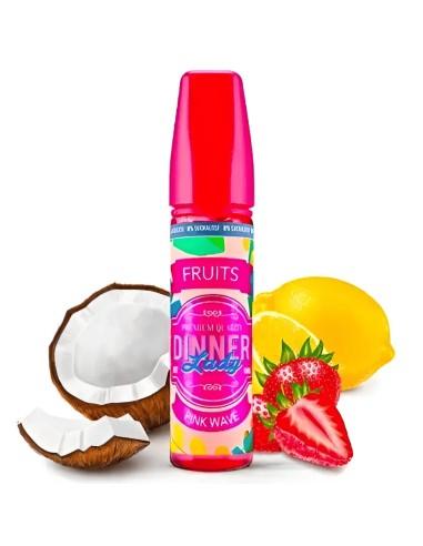 Dinner Lady Pink Wave Eliquide fruite