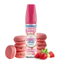 Dinner lady Strawberry Macaroon Eliquide gourmand