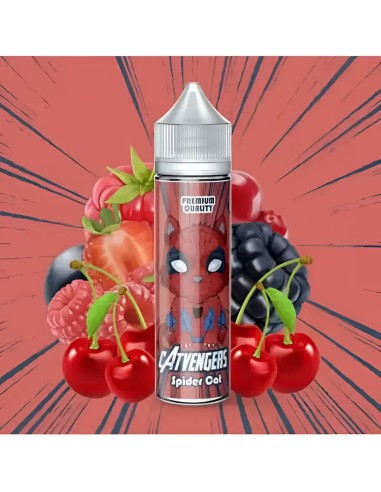 SPIDER CAT CATVENGERS eliquide cerise