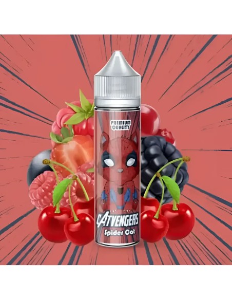 SPIDER CAT CATVENGERS eliquide cerise