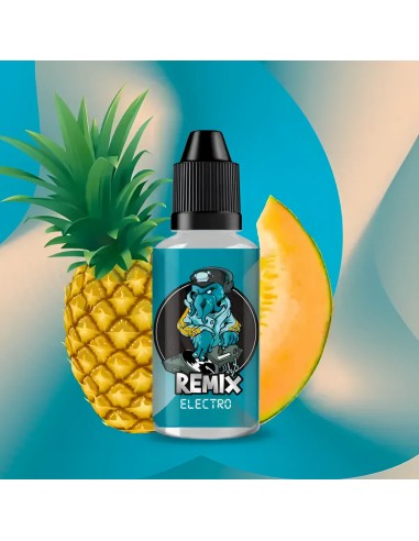 electro remix eliquide melon ananas fruit du dragon