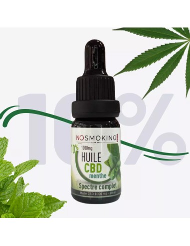 huile cbd menthe 1000mg