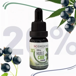Huile cbd cassis 20%