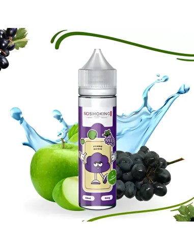 Eliquide Pomme Raisin Fresh No Smoking Club