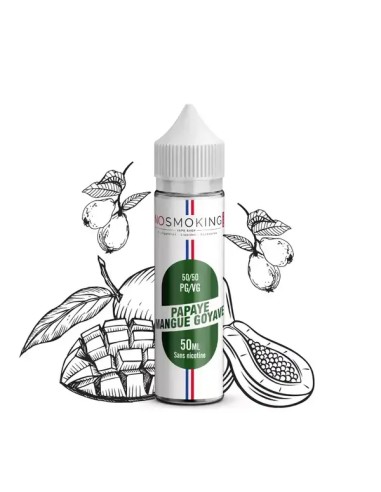 Eliquide Papaye Mangue Goyave 50ml No Smoking Club