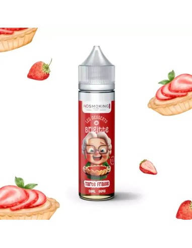 Tarte Fraise Les desserts de Brigitte No Smoking Club