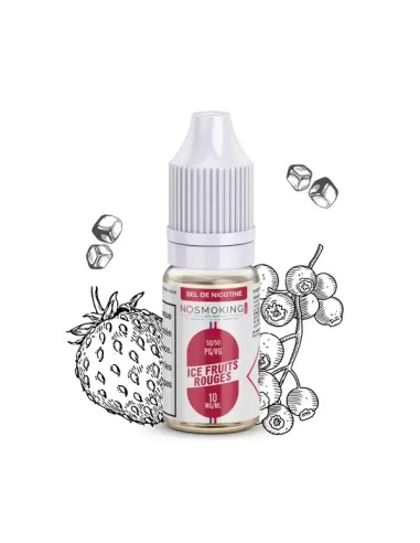 Ice Fruits Rouges Sel De Nicotine No Smoking Club