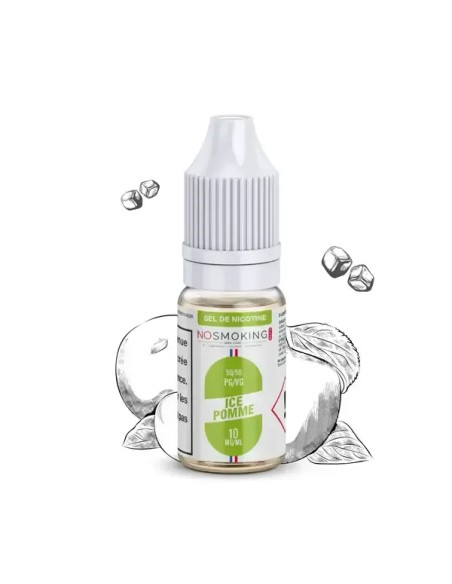Ice Pomme Sel De Nicotine No Smoking Club