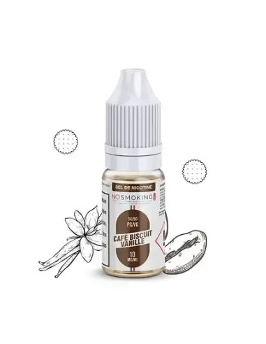 Café biscuit vanille Sel De Nicotine No Smoking Club