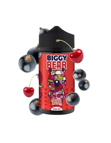 Cassis cerise BIGGY BEAR 0mg/200ml .