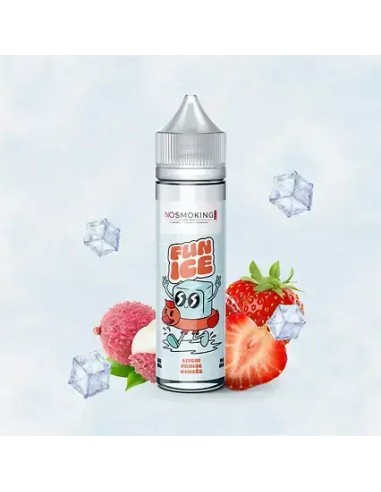 Litchi Fraise Glaces Fun Ice No Smoking Club