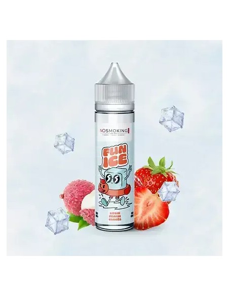 Litchi Fraise Glaces Fun Ice No Smoking Club