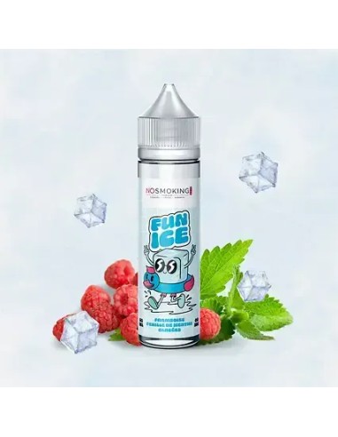 Framboise feuille de menthe glacees Fun ice No Smoking Club