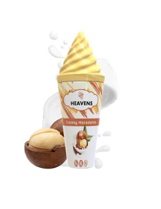 Creamy Macademia 50ml Heavens Vape Maker