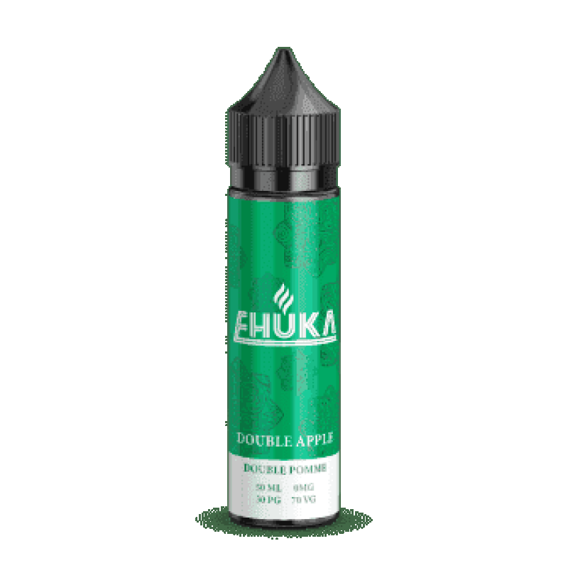 EHUKA DOUBLE POMME 0MG/50ML