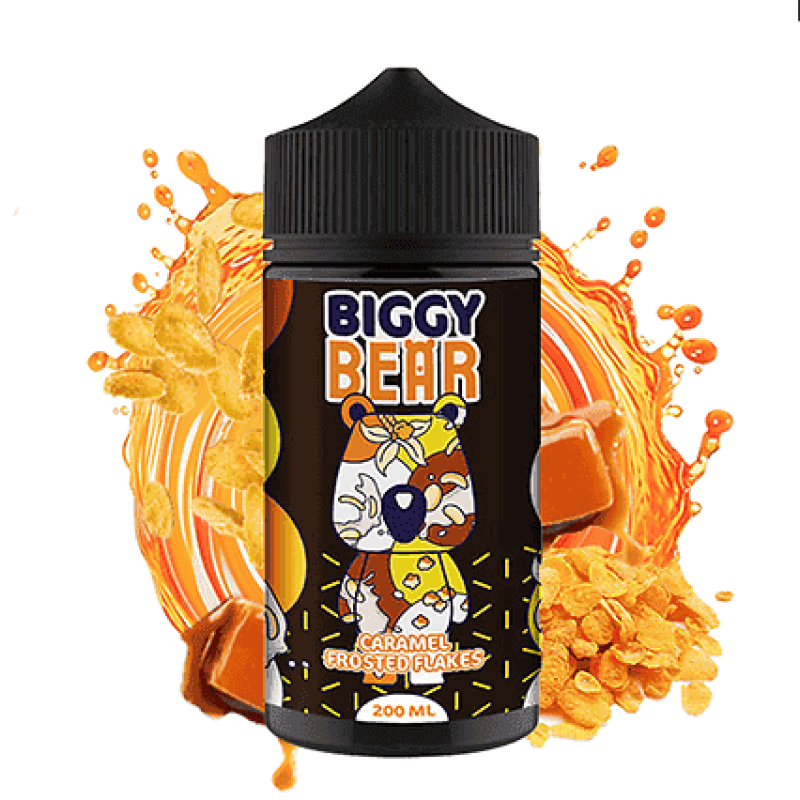 CARAMEL FROSTED FLAKES BIGGY BEAR 0MG/200ML