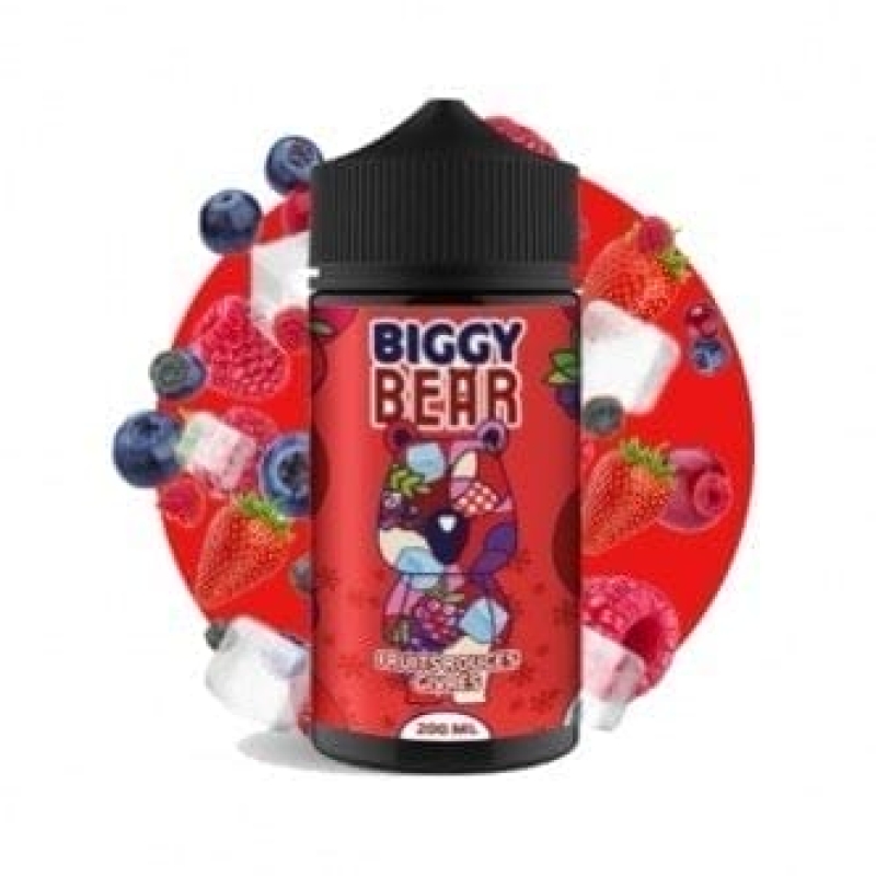 FRUITS ROUGES GIVRES BIGGY BEAR 0MG/200ML