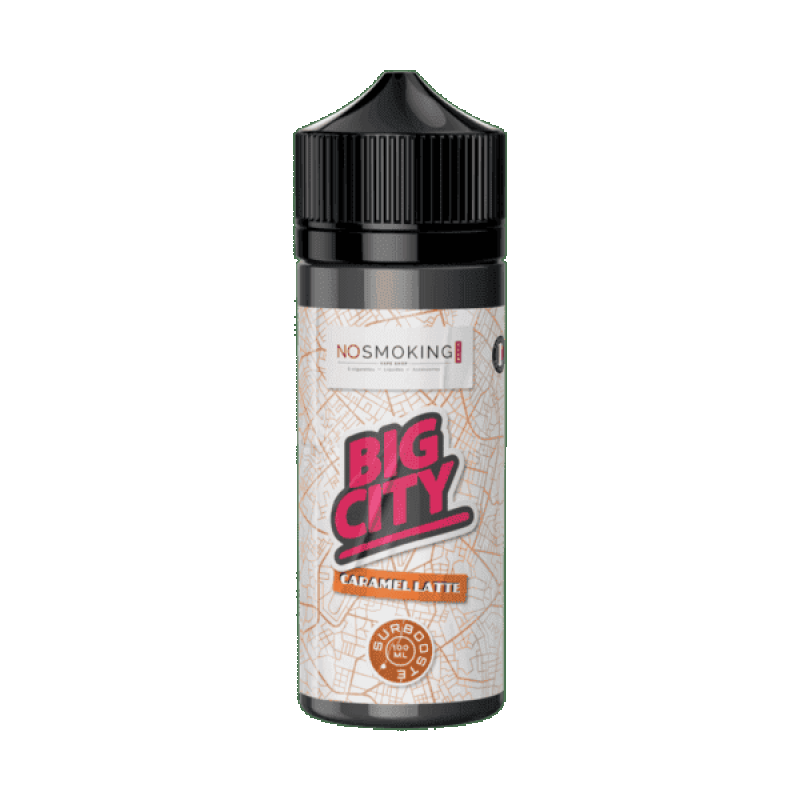 BIG CITY CARAMEL LATTE BY NOSMOKING 100ML 0MG