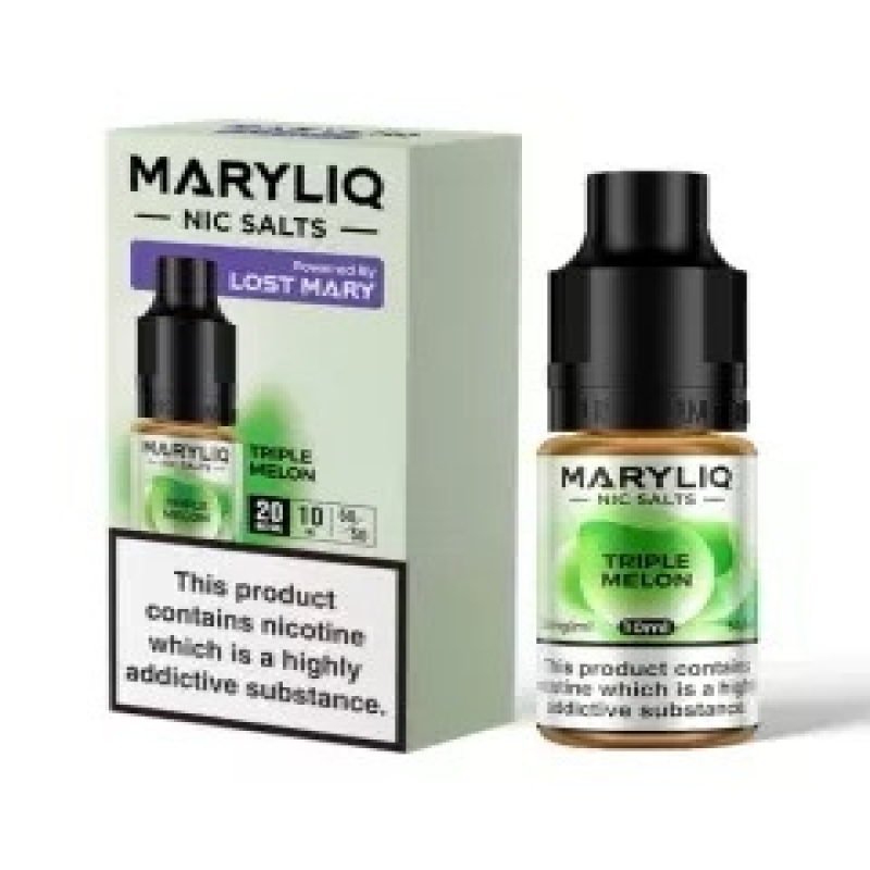 TRIPPLE MELON 10ML NIC SALTS MARYLIQ