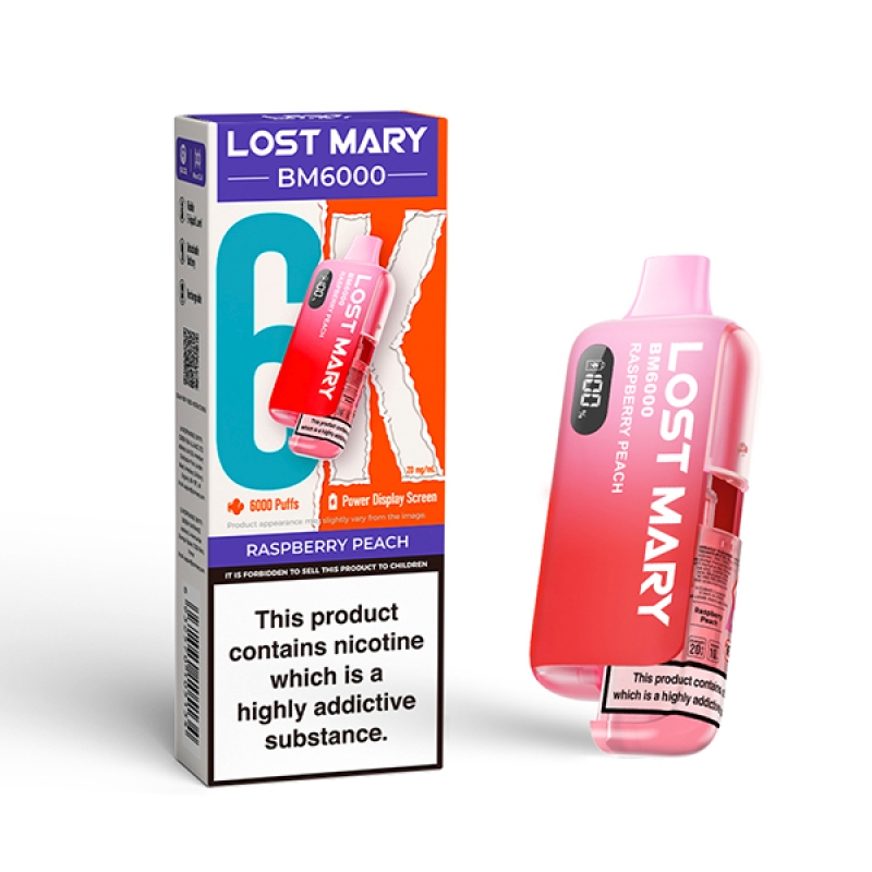 RASPBERRY PEACH  LOST MARY BM6000