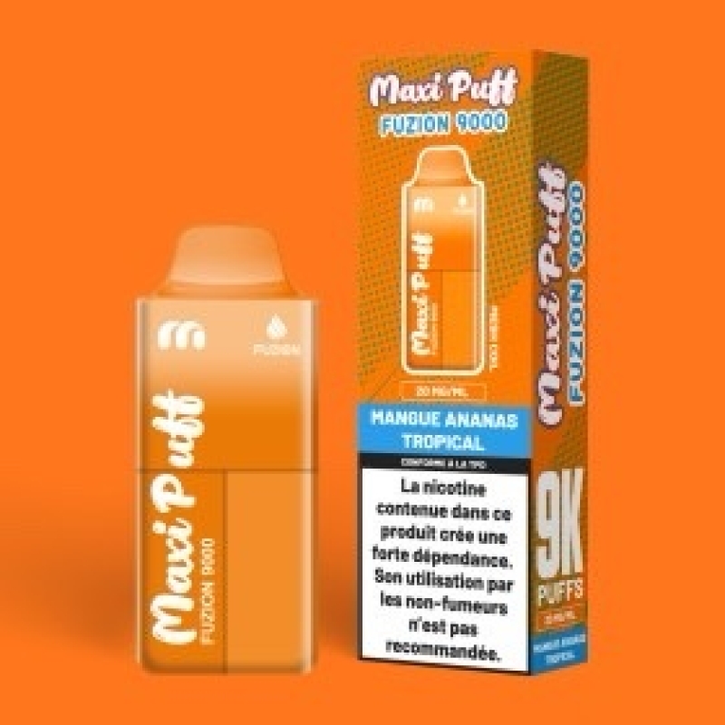 MANGUE ANANAS TROPICAL 20MG/ML MAXI PUFF FUZION