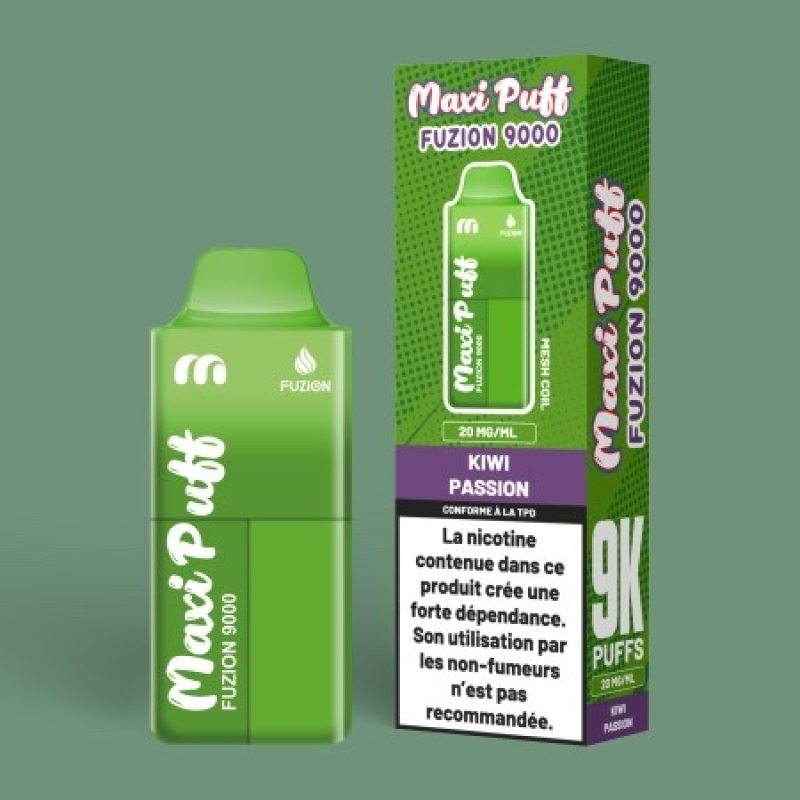 KIWI PASSION 20MG/ML MAXI PUFF FUZION